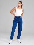 Женские широкие джинсы, модные джоггеры