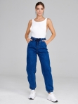 Женские широкие джинсы, модные джоггеры