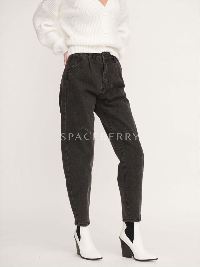 Женские широкие джинсы, модные бананы