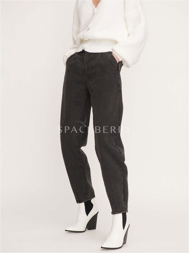 Женские широкие джинсы, модные бананы